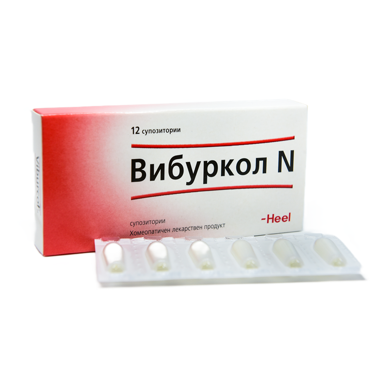 Вибуркол N супозитории 1,1 гр x 12